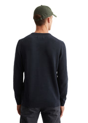 Sweatshirt aus Baumwolle - 898-dark navy - Blau