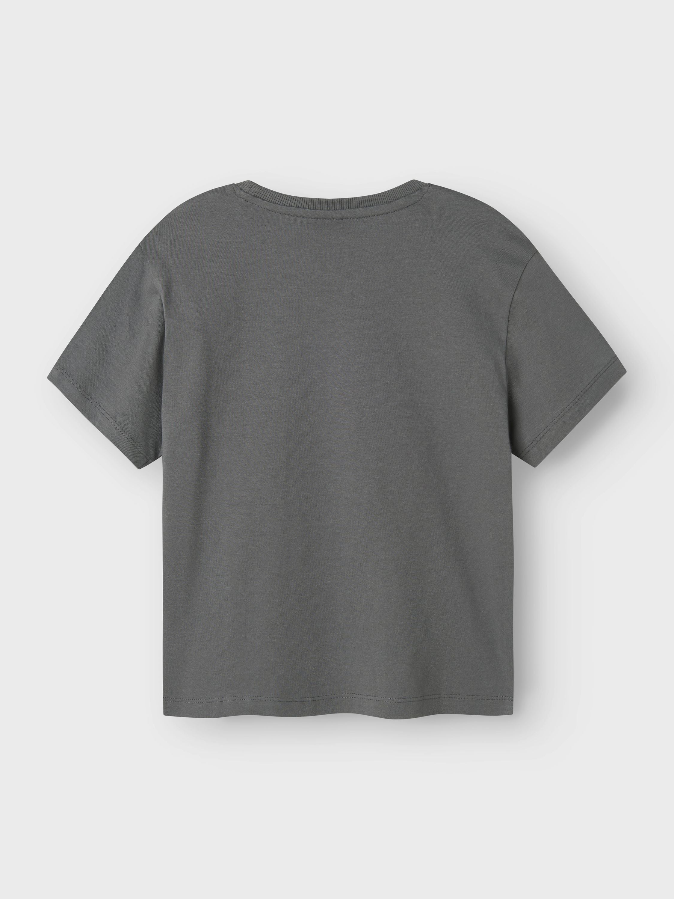 T-Shirt aus Bio-Baumwolle - Lava Smoke/W. JET STREAM PRINT - Grau