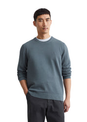 Sweatshirt aus Baumwolle - 870-storm - Blau