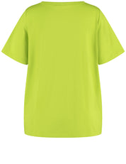 T-Shirt aus Modalmix - 05160 LIME TREE - Grün