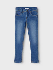 Jeans - Medium Blue Denim - Blau