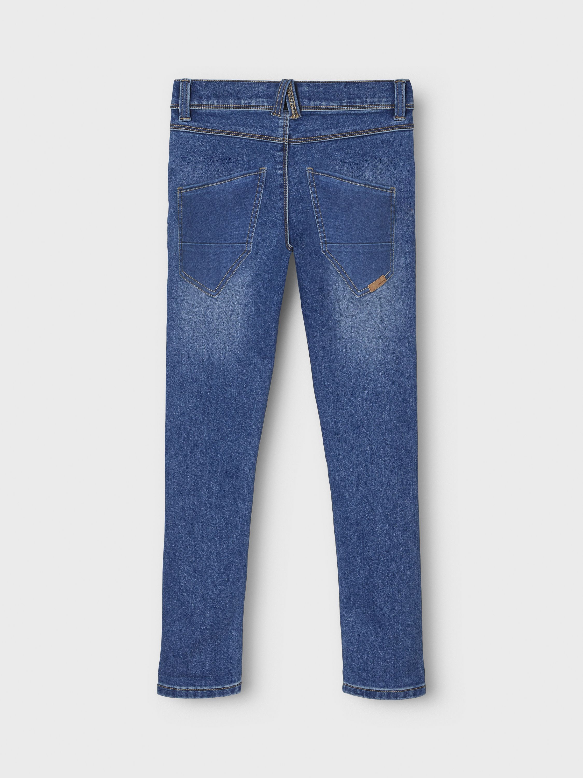 Jeans - Medium Blue Denim - Blau