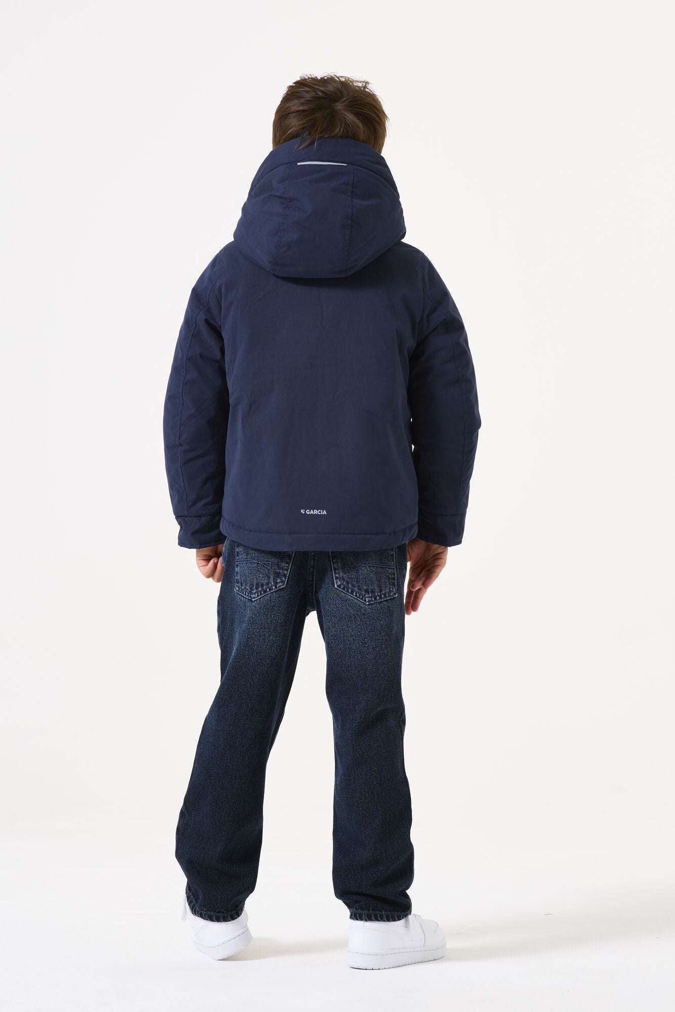 Übergangsjacke mit Kapuze - 2591-deep ink - Blau