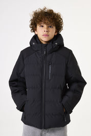 Übergangsjacke gesteppt - 60-black - Schwarz