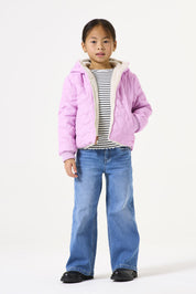 Übergangsjacke Reversible - 1127-soft sand - Rosa