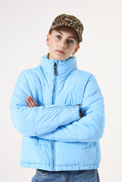 Winterjacke mit Stehkragen - 1266-ice blue - Blau