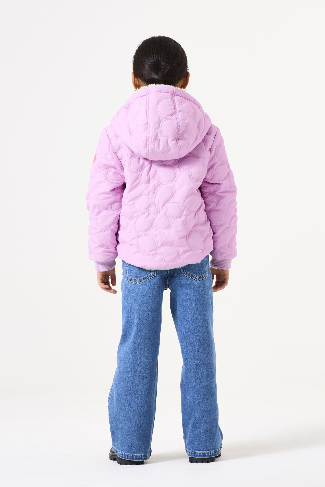 Übergangsjacke Reversible - 1127-soft sand - Rosa