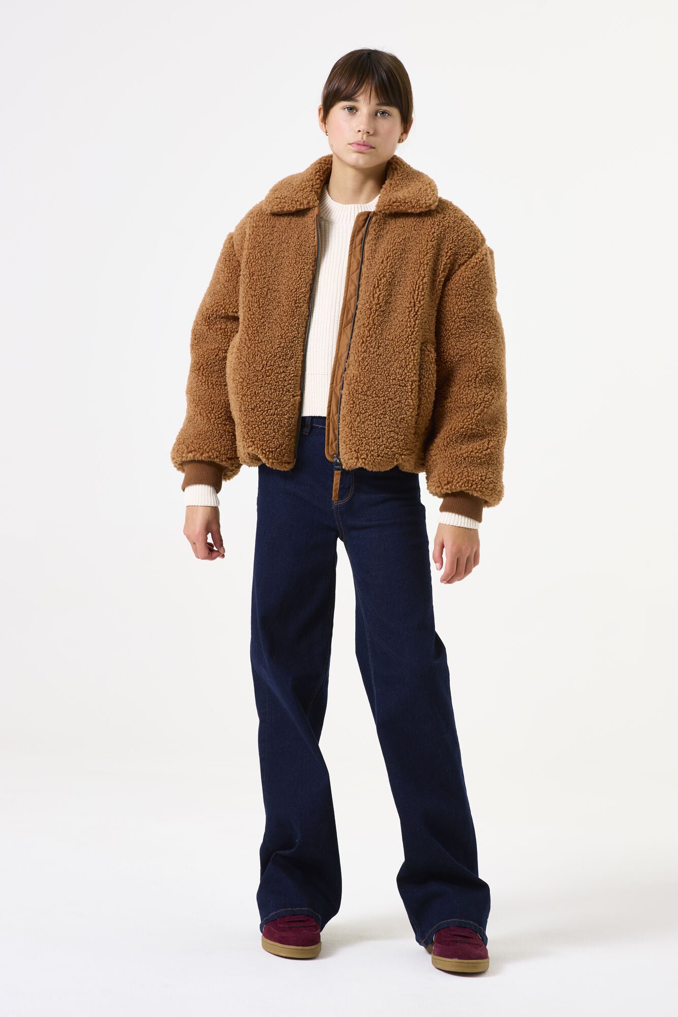 Teddy-Jacke - 5182-brown sugar - Braun