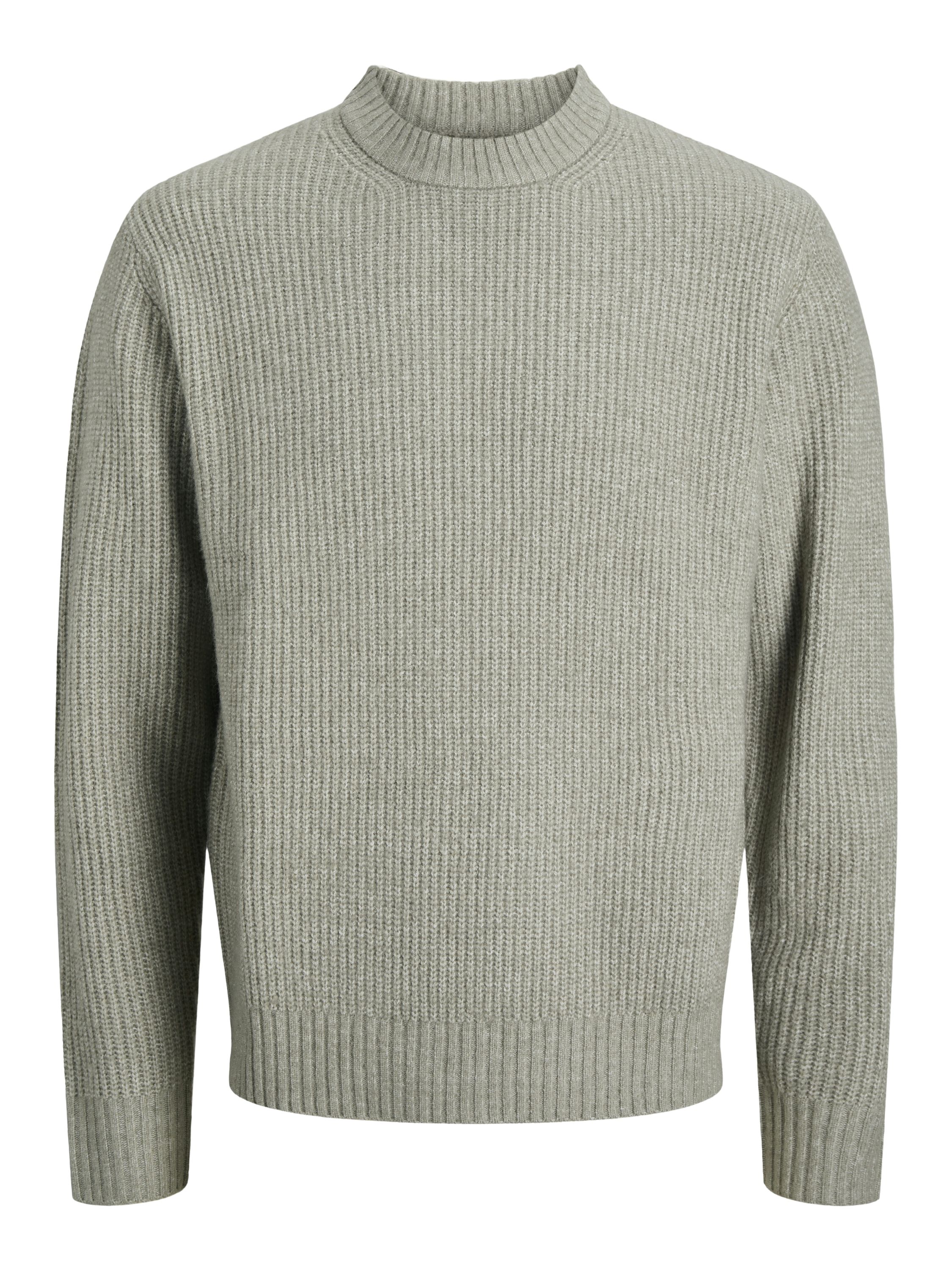 Strickpullover - Seagrass - Grün