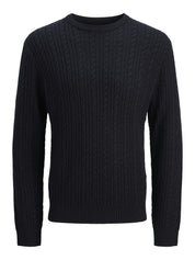 Strickpullover aus Wolle - Night Sky - Blau