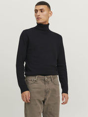 Strickpullover - Black - Schwarz