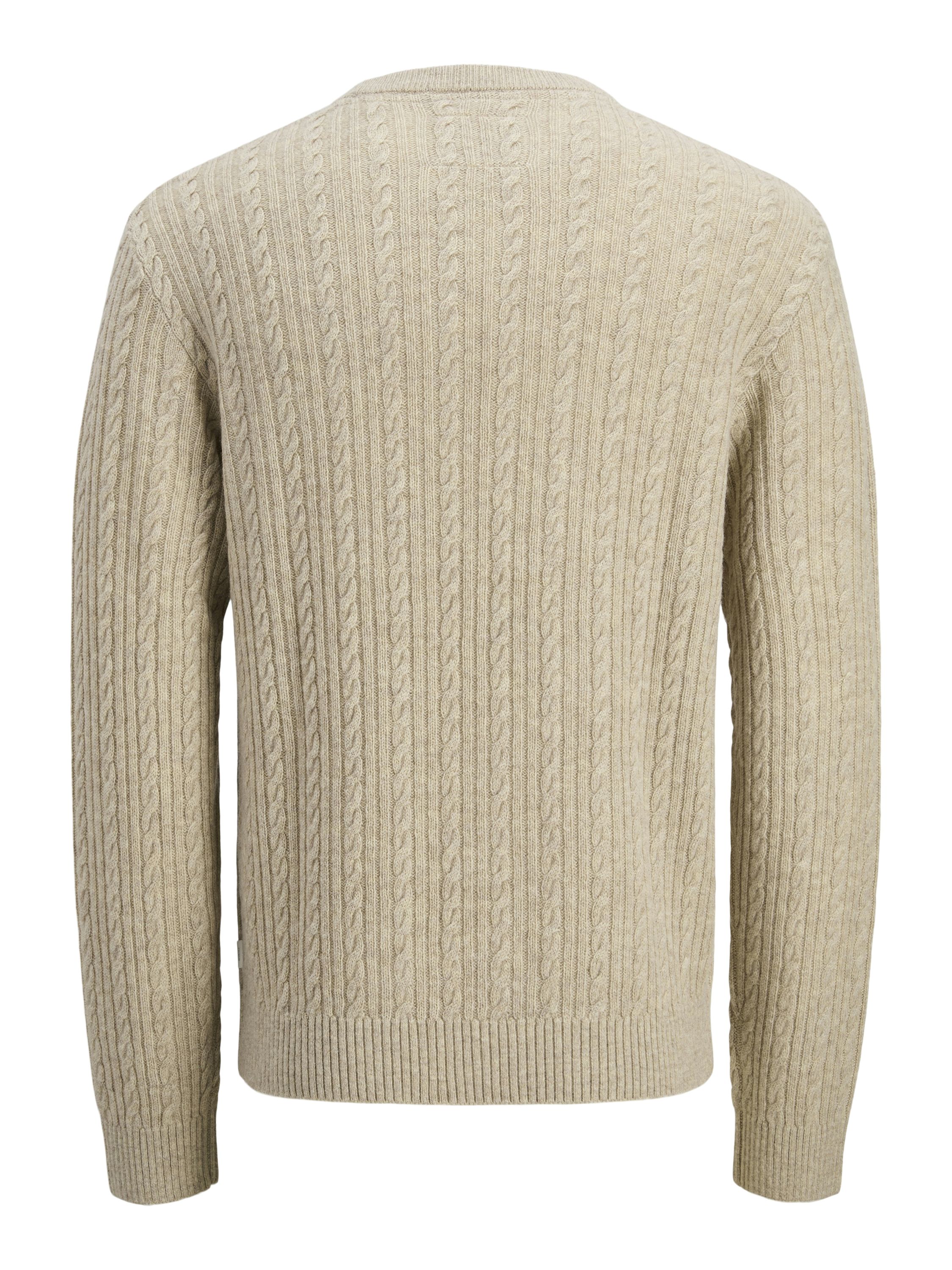 Strickpullover aus Wolle - Silver Lining/melange - Beige
