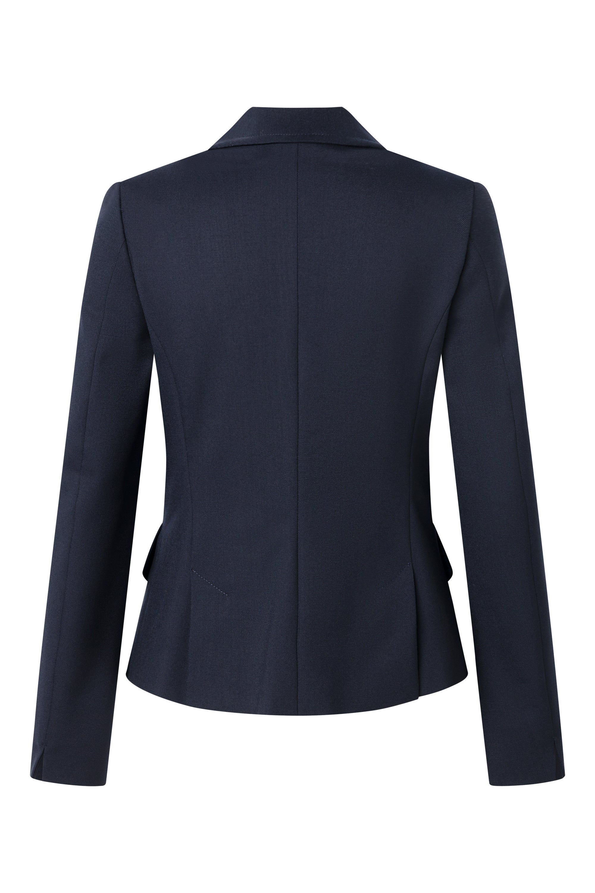 Blazer Slim Fit aus Schurwolle - Navy 415 - Blau