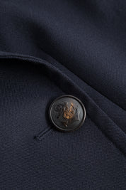 Blazer Slim Fit aus Schurwolle - Navy 415 - Blau