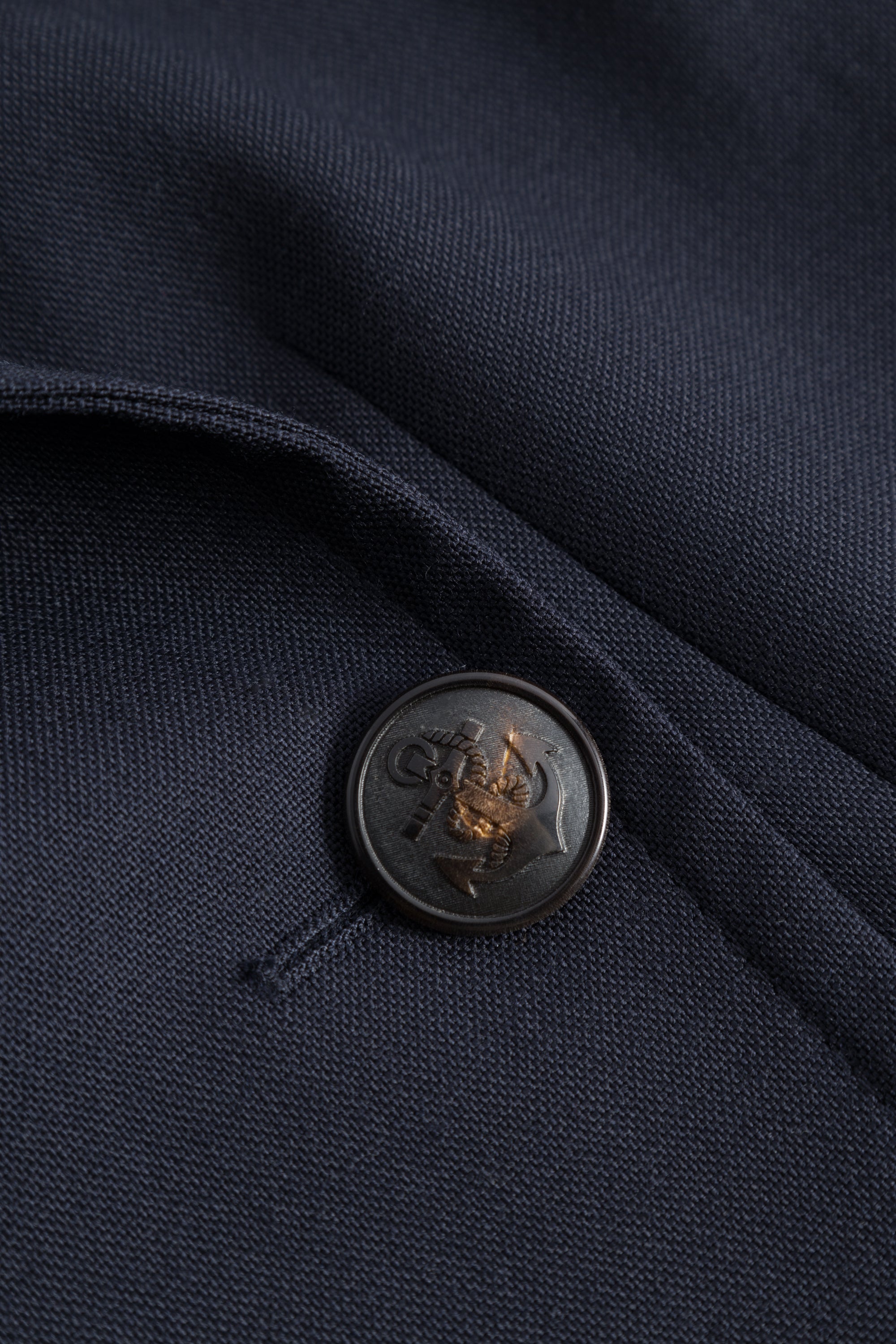 Blazer Slim Fit aus Schurwolle - Navy 415 - Blau
