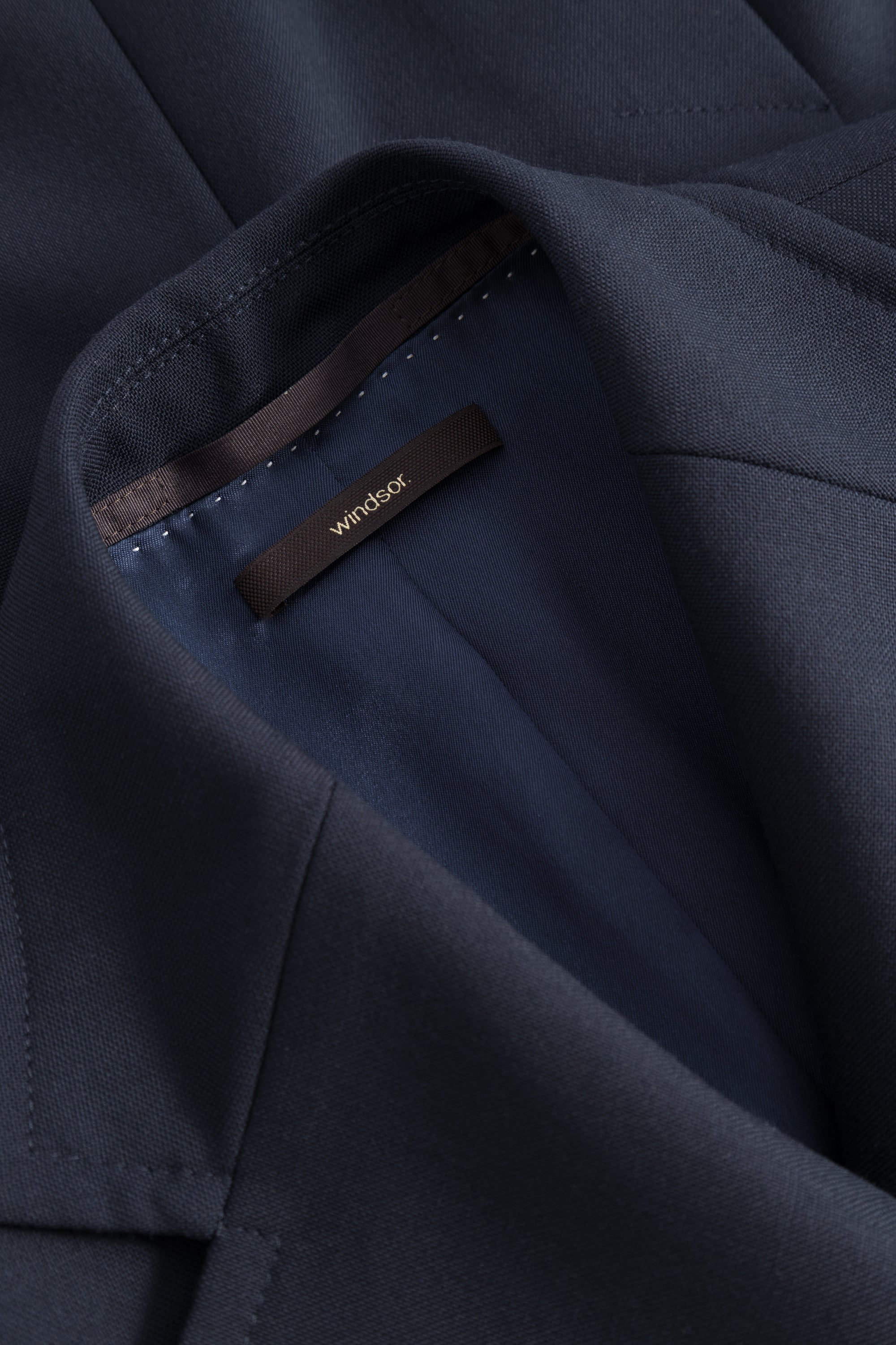 Blazer Slim Fit aus Schurwolle - Navy 415 - Blau