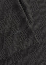 Strick-Poloshirt Modern Fit - 001 - Schwarz