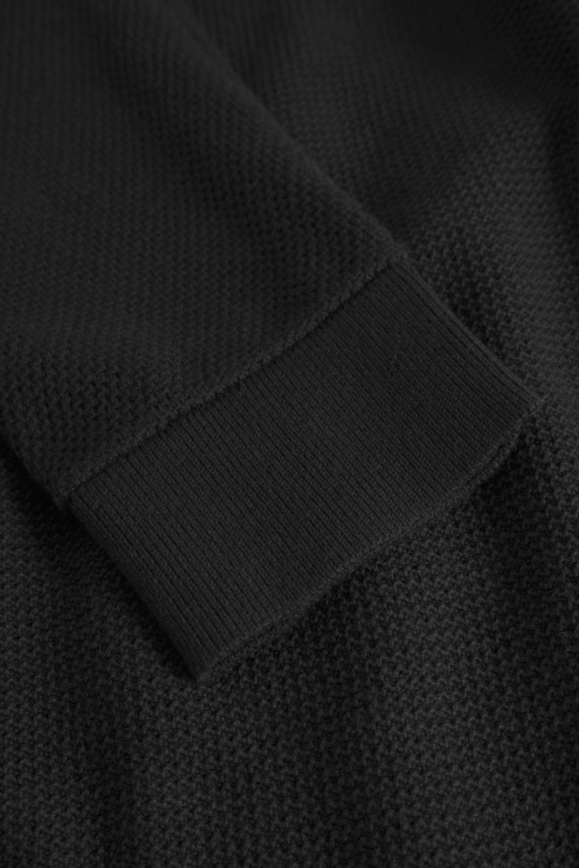 Strickpullover NADIMO Modern Fit - 001 - Schwarz