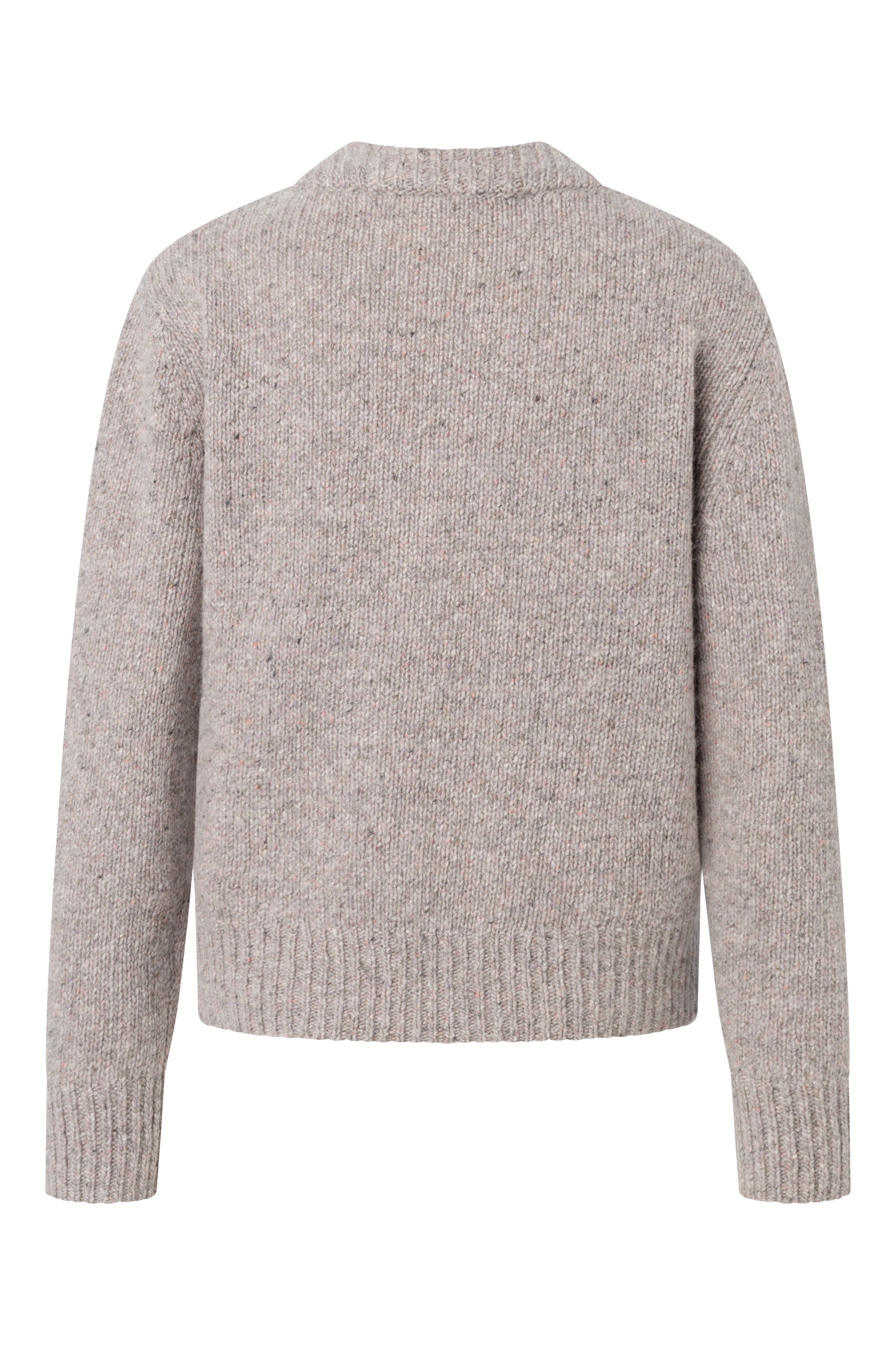 Strickpullover aus Kaschmir - Open Beige 299 - Grau
