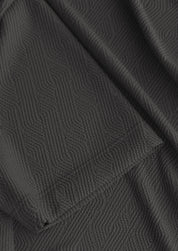 Strick-Poloshirt Modern Fit - 001 - Schwarz