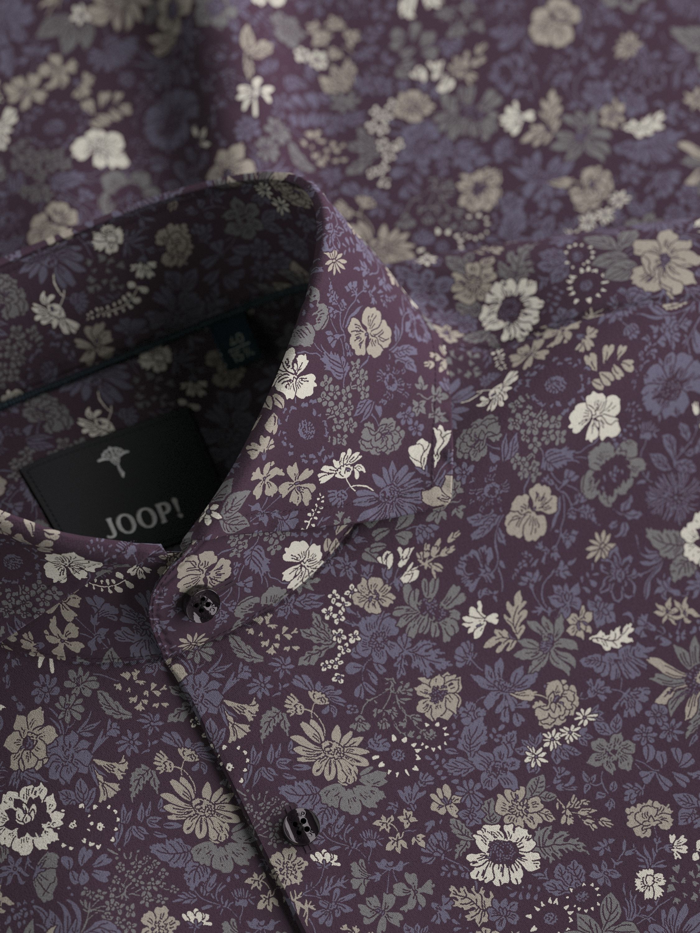 Slim Fit Hemd - 522 - Violett