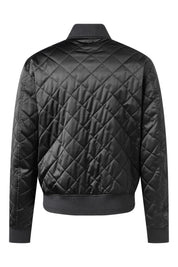 Bomberjacke ADAMS mit Stehkragen - 001 - Schwarz