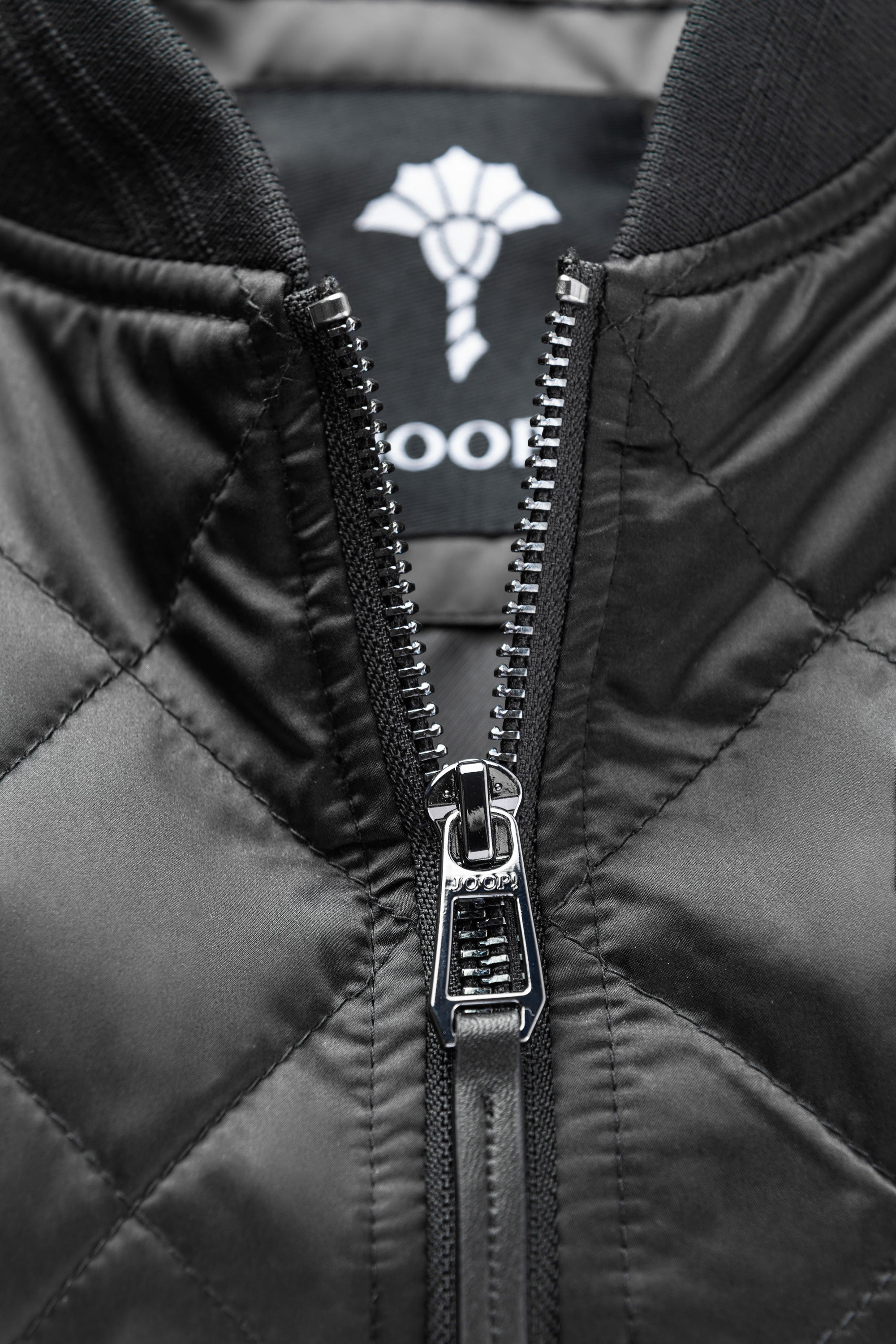Bomberjacke ADAMS mit Stehkragen - 001 - Schwarz
