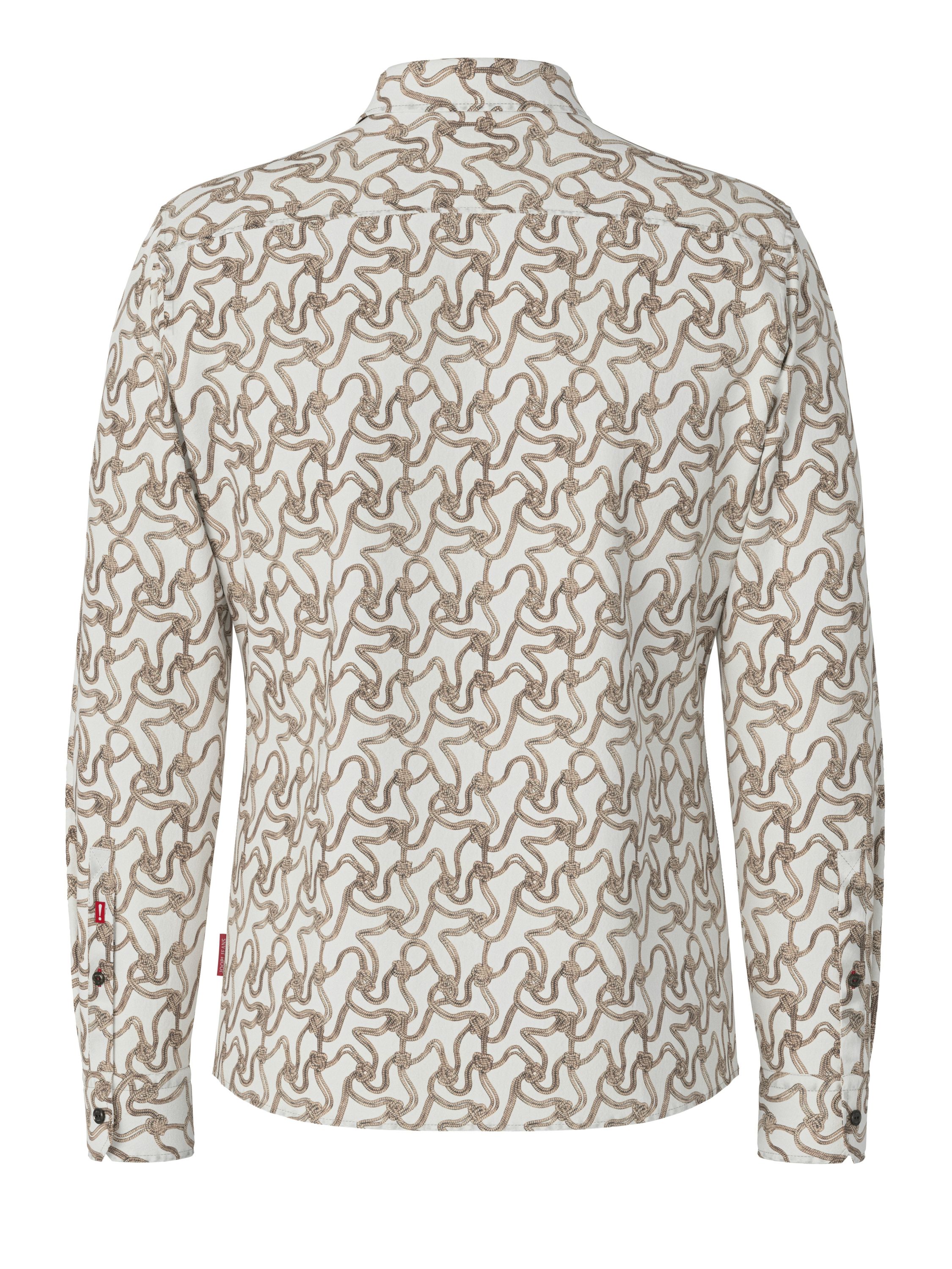 Hemd aus Baumwolle - 107-Natural - Creme