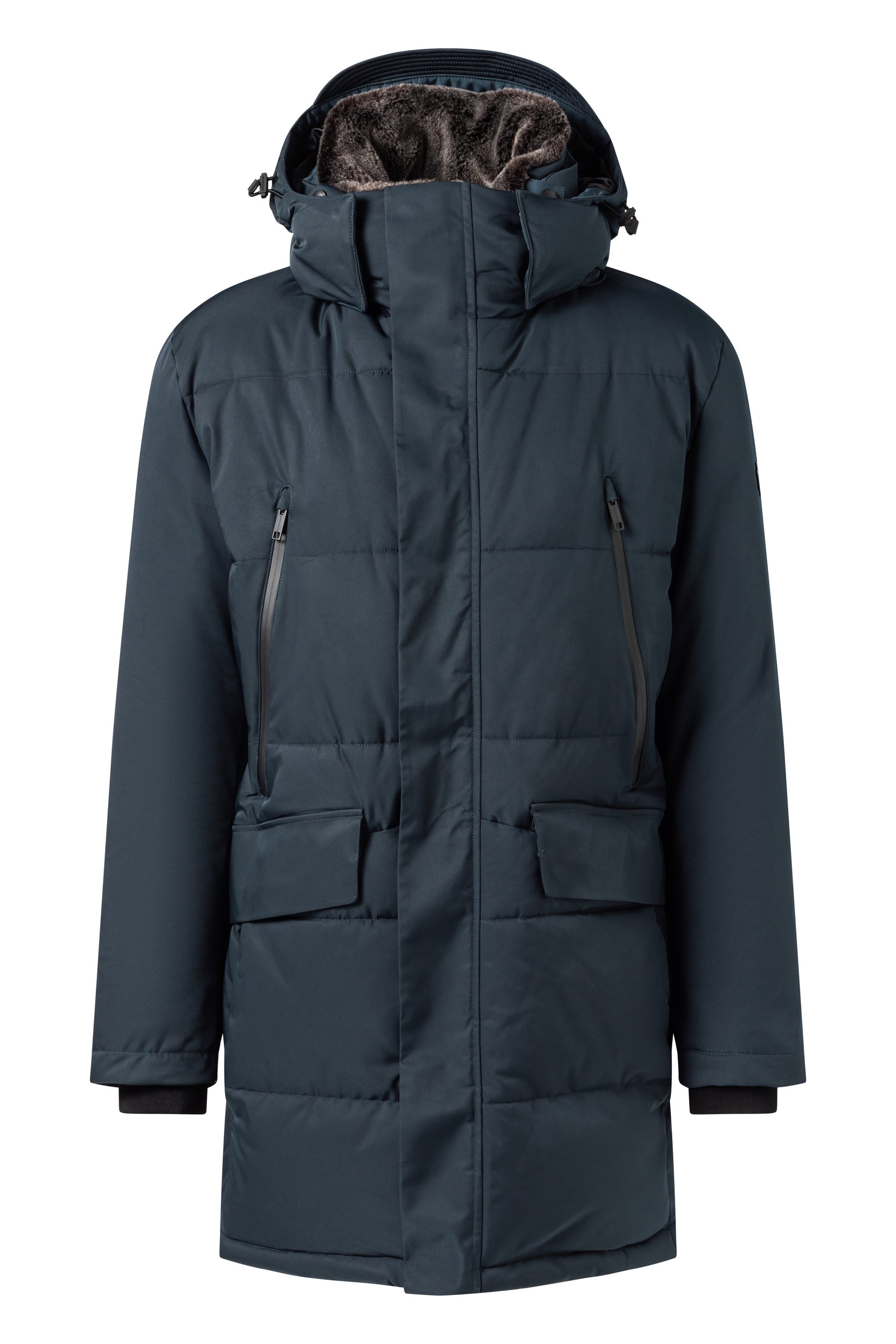 Steppmantel AMBIENCE mit Kapuze - 401 - Blau