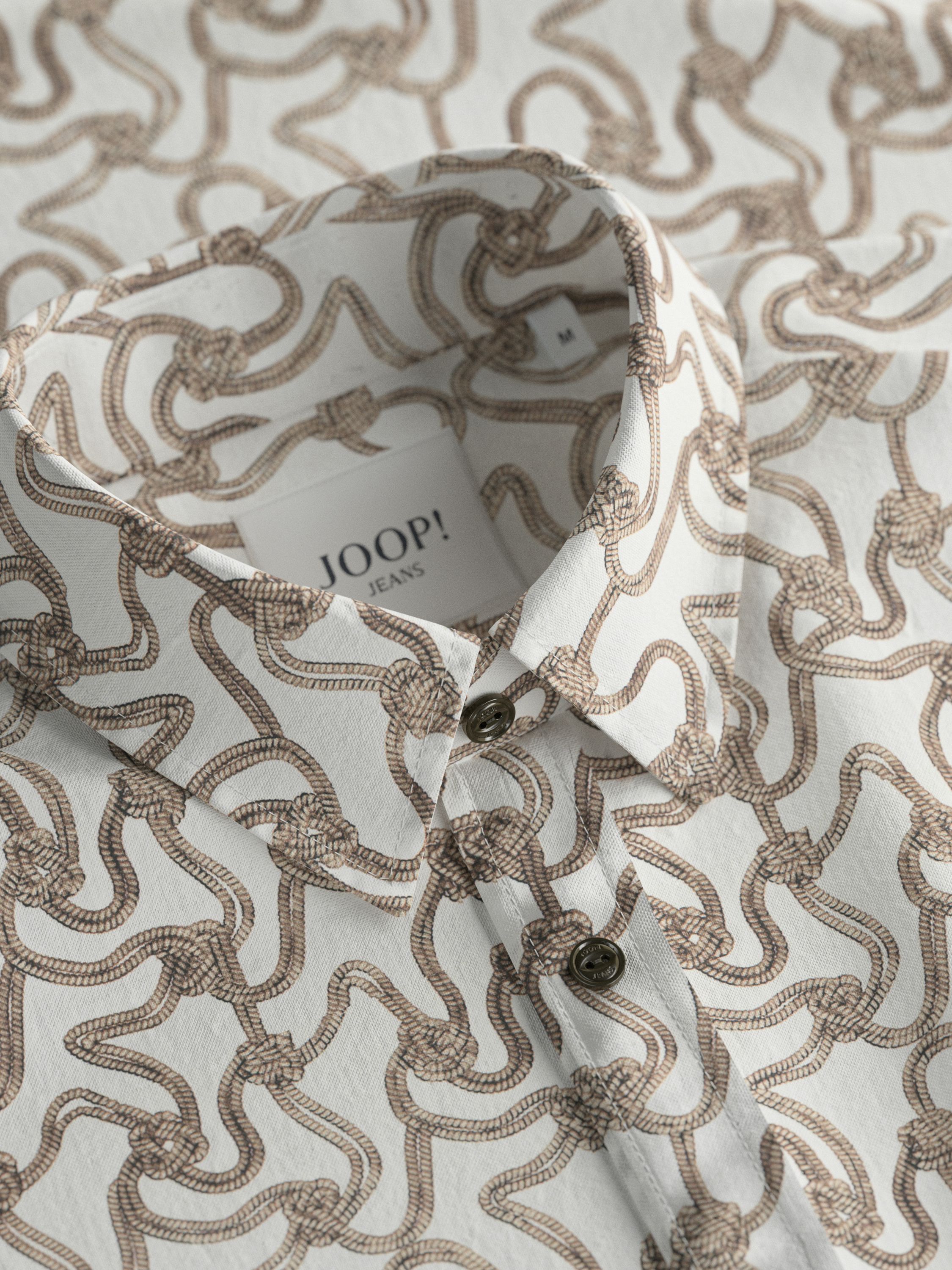 Hemd aus Baumwolle - 107-Natural - Creme