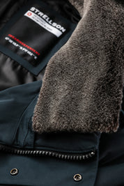 Steppmantel AMBIENCE mit Kapuze - 401 - Blau