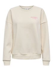 Sweatshirt aus Baumwollmix - Birch/KINDA FEELS LIKE - Beige