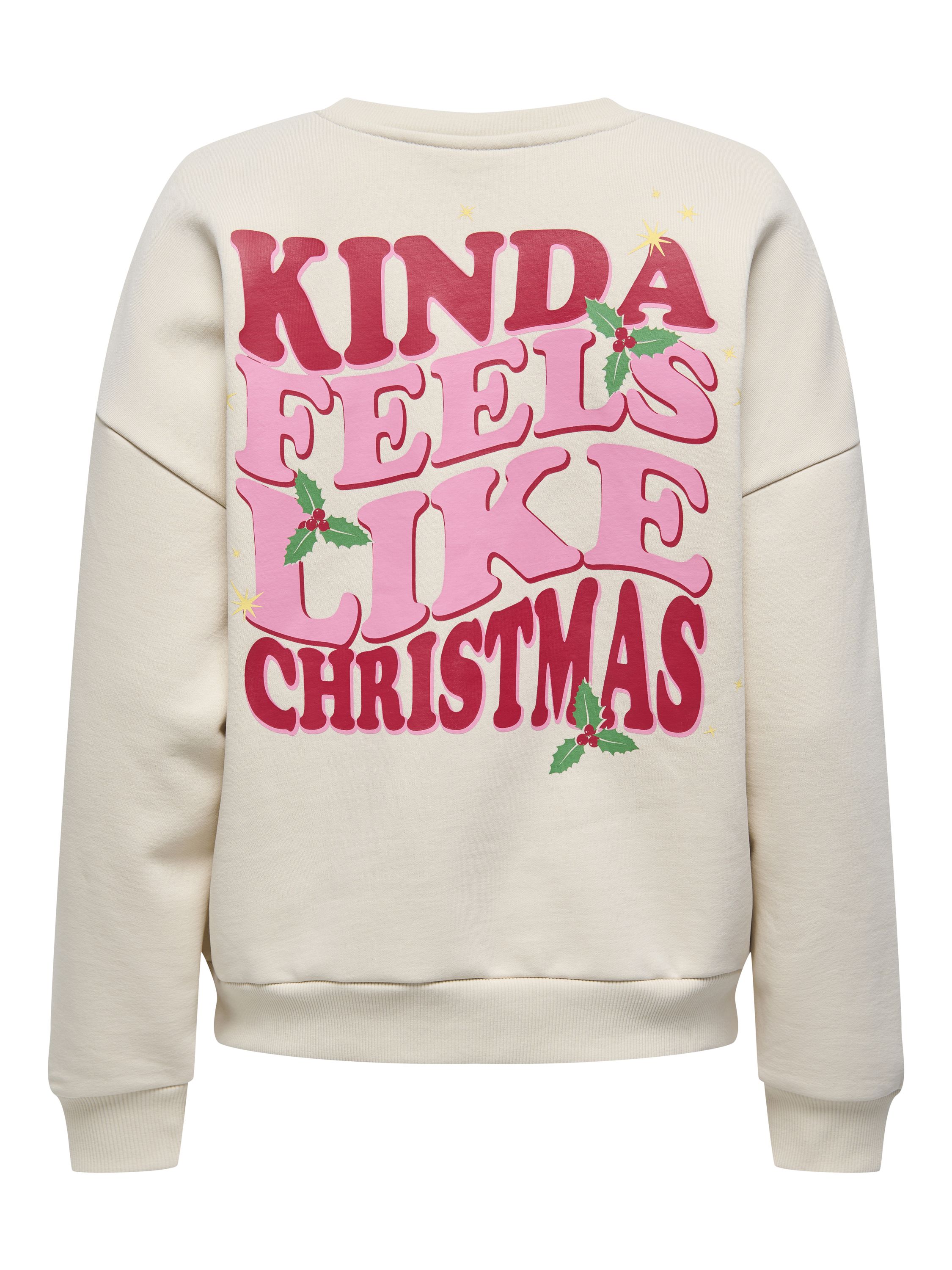 Sweatshirt aus Baumwollmix - Birch/KINDA FEELS LIKE - Beige