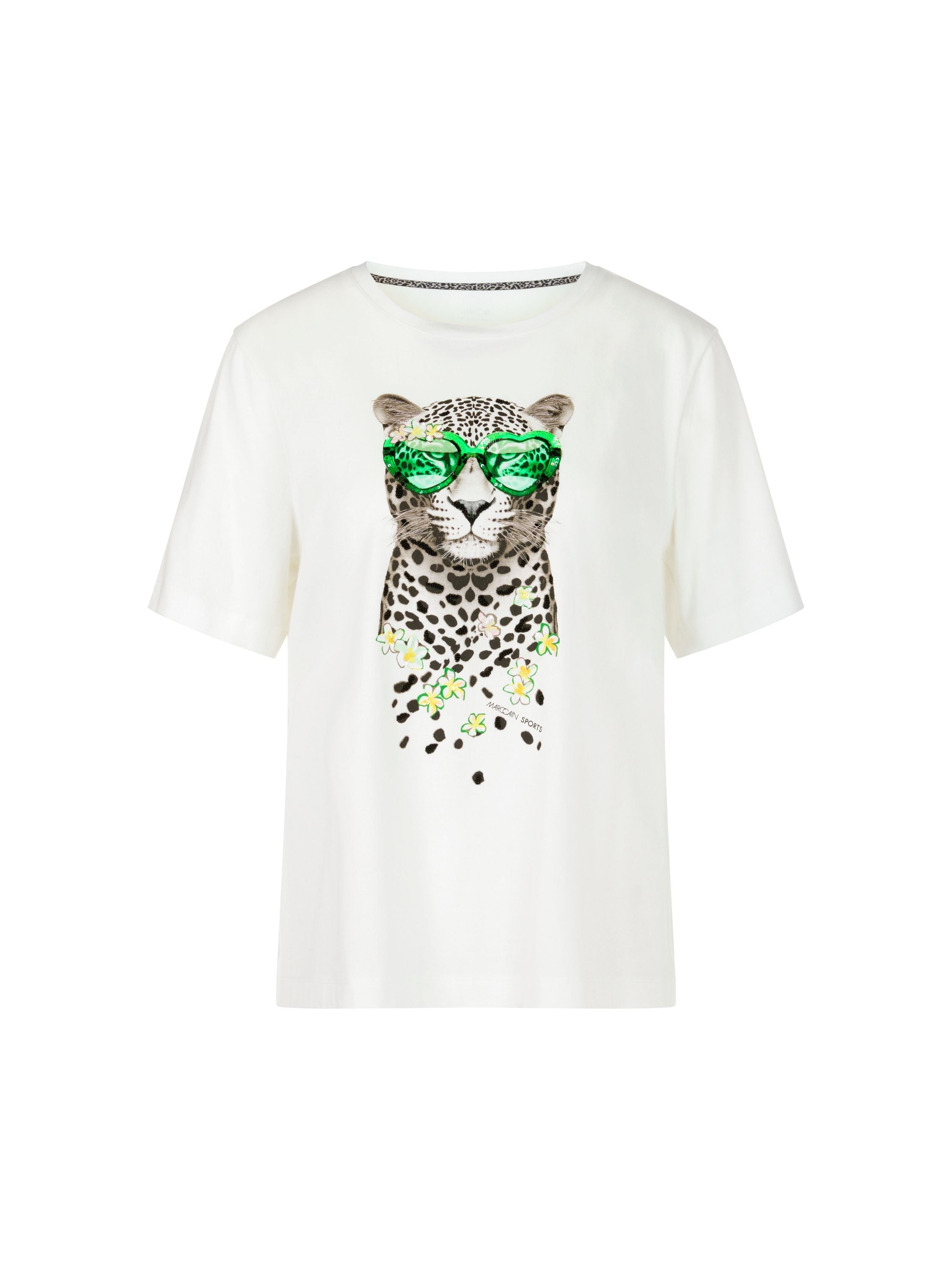 T-Shirt aus Baumwolle - 110 - Weiß