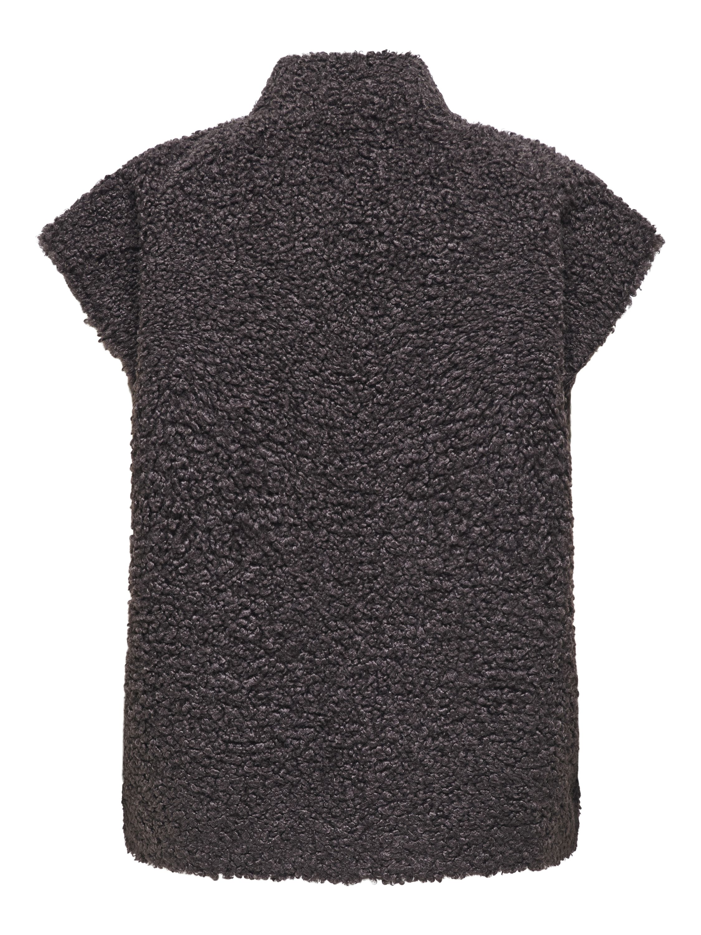 Teddyfell Weste - Seal Brown - Braun
