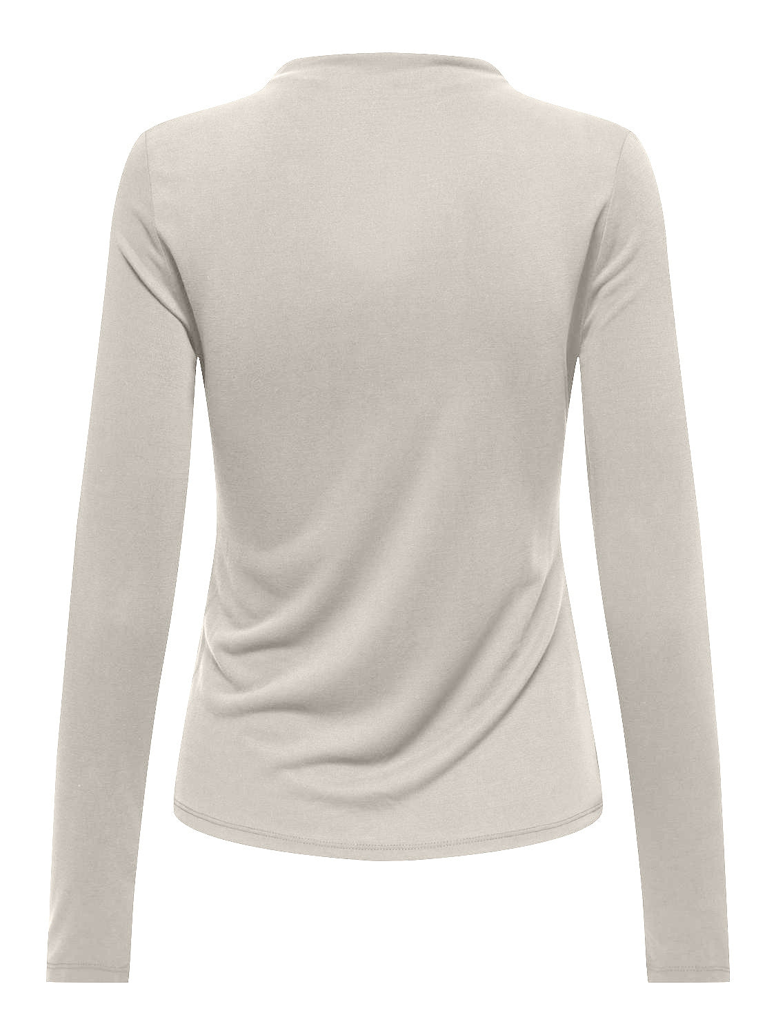 Langarmshirt aus Modalmix - Pumice Stone - Beige