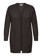 Strickjacke - Chocolate Torte/MELANGE - Braun