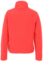 Sweatshirtjacke aus Baumwolle - 39-Koralle - Rot