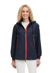 Regenjacke mit Kapuze - 8538-Deep Navy - Blau