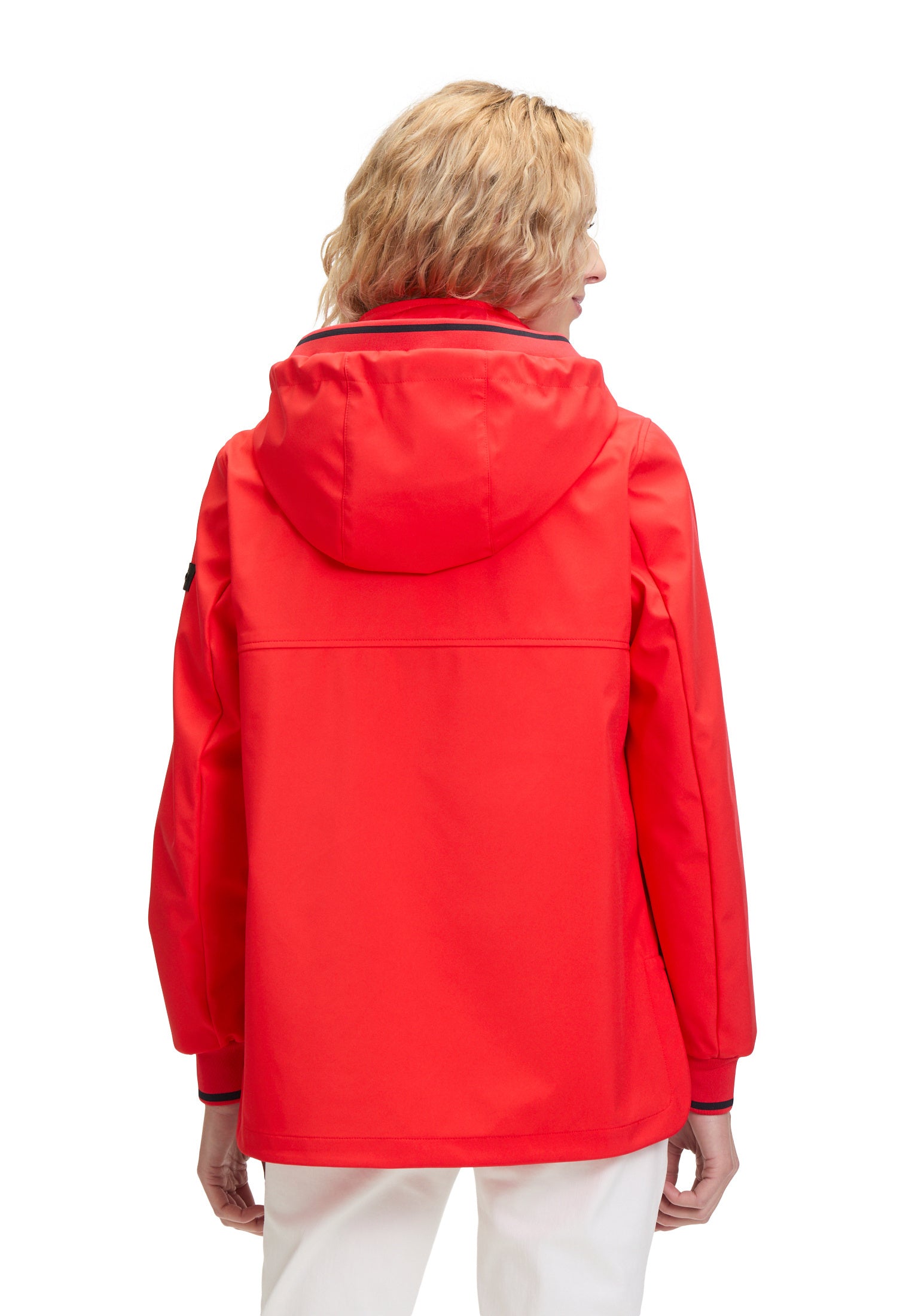 Regenjacke mit Kapuze - 4136-Mars Red - Rot