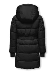 Steppmantel - Black - Schwarz