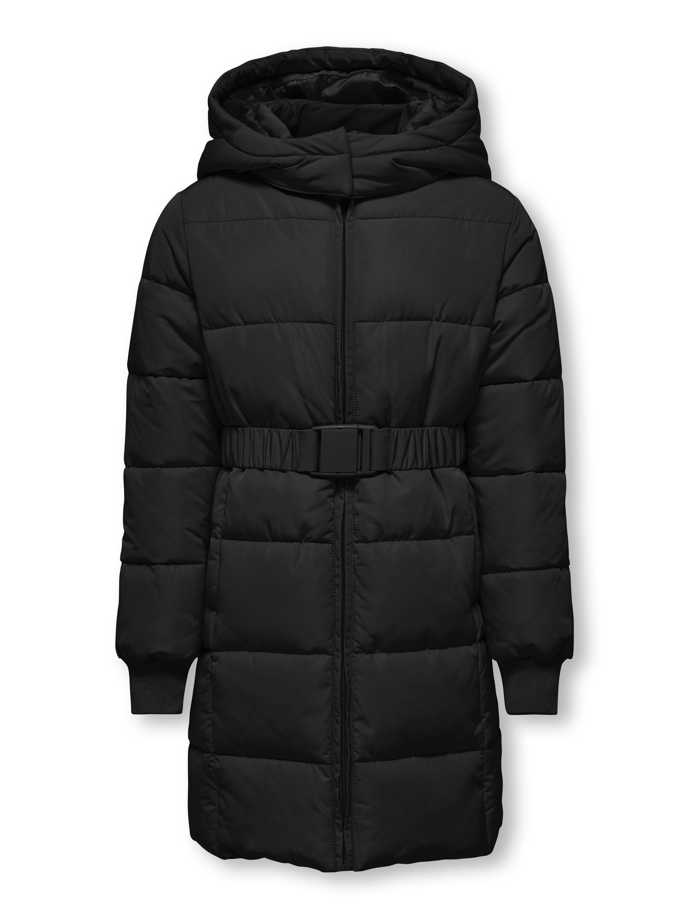 Steppmantel - Black - Schwarz