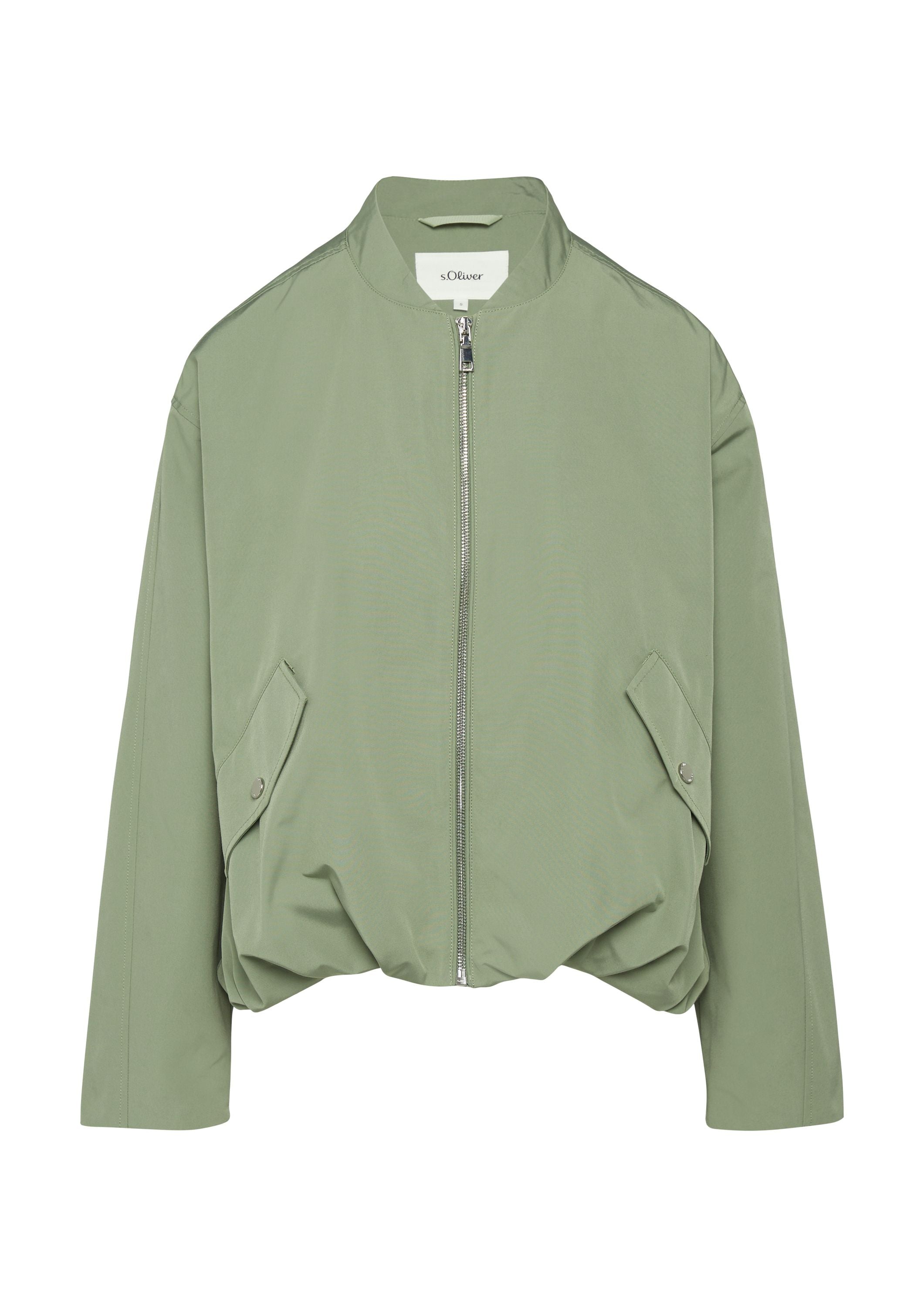 Blouson mit Stehkragen - 7369-GREEN - Grün