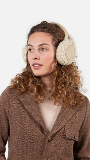 Ohrenwärmer MAGPY - light brown - Creme