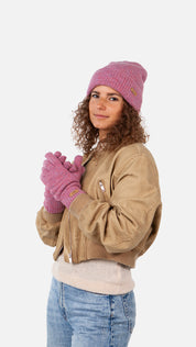 Handschuhe Witzia - rose - Rosa