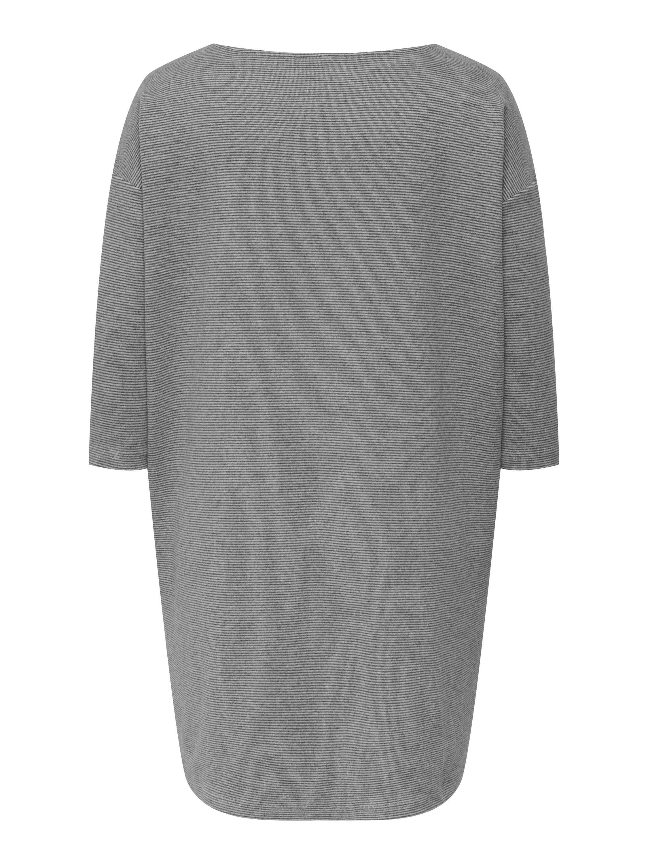 T-Shirt Kleid - Medium Grey Melange/ULTIMATE G - Grau