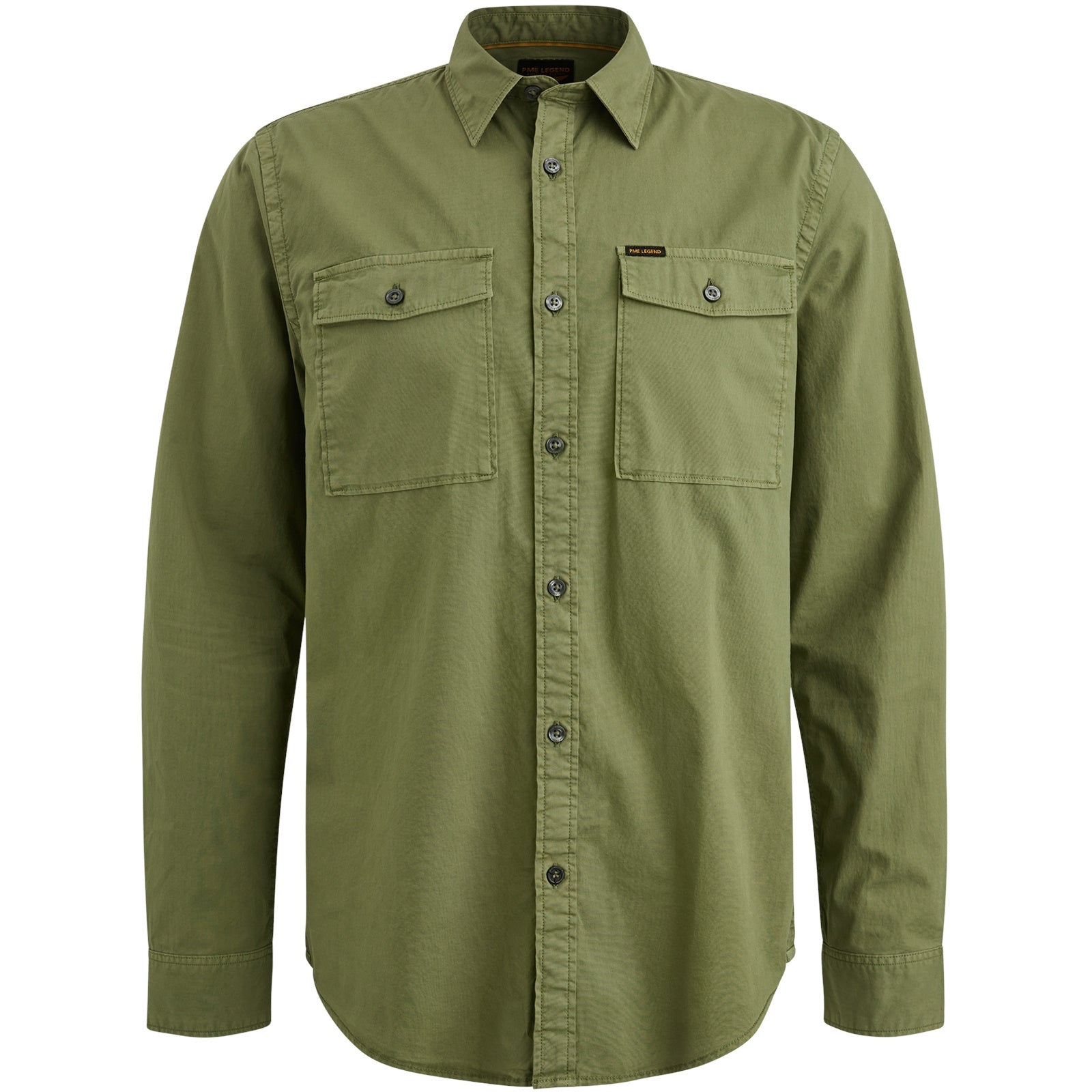 Freizeithemd Regular Fit - 6380-Loden Green - Grün