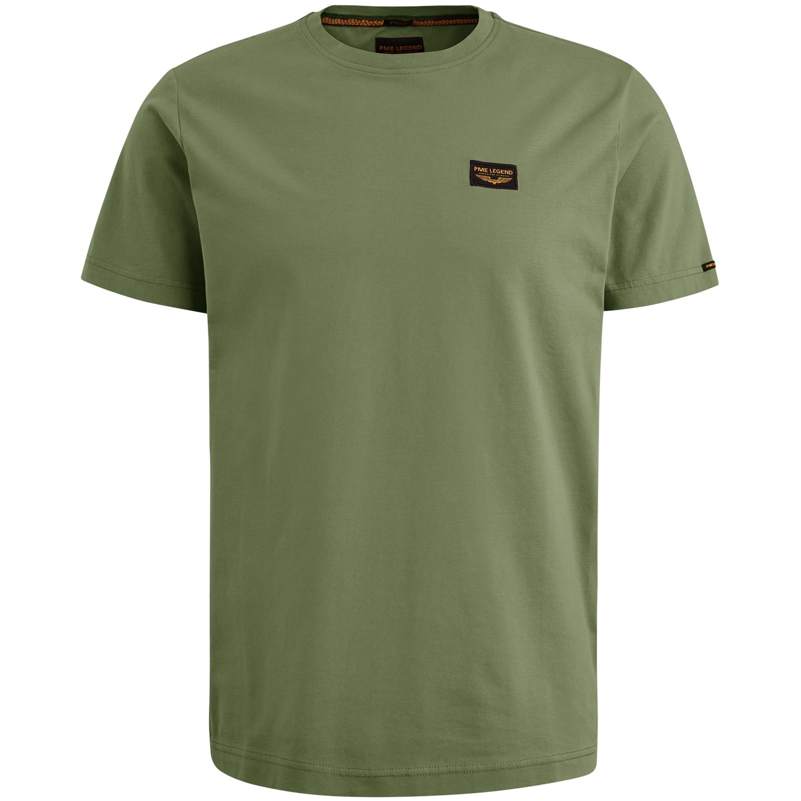 T-Shirt aus Baumwolle - 6380-Loden Green - Khaki