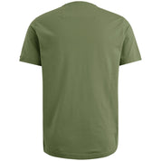 T-Shirt aus Baumwolle - 6380-Loden Green - Khaki