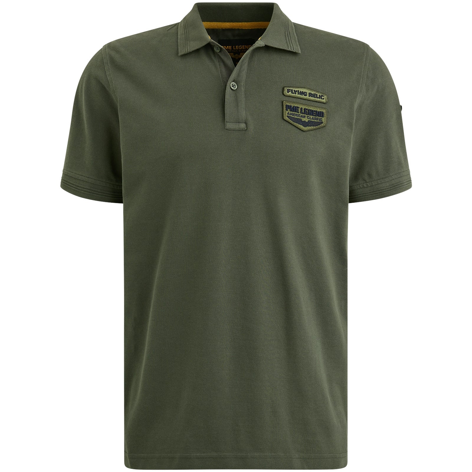 Poloshirt aus Baumwolle - 8039-Beluga - Grün